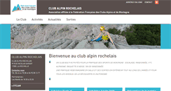 Desktop Screenshot of larochelle.ffcam.fr