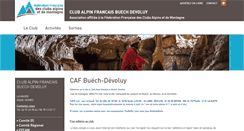 Desktop Screenshot of buech-devoluy.ffcam.fr