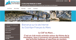 Desktop Screenshot of lemans.ffcam.fr