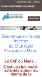 Mobile Screenshot of lemans.ffcam.fr