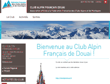 Tablet Screenshot of caf-douai.ffcam.fr