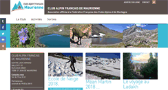Desktop Screenshot of maurienne.ffcam.fr