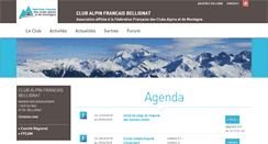 Desktop Screenshot of bellignat.ffcam.fr