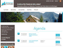 Tablet Screenshot of bellignat.ffcam.fr