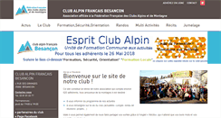 Desktop Screenshot of besancon.ffcam.fr