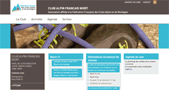 Desktop Screenshot of clubalpindeniort.ffcam.fr
